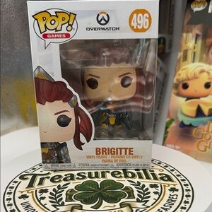 Funko pop  496 Games Brigitte Vinyl Figure - White, Yellow, Brown Over Watch